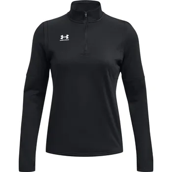 Dámská mikina Dámské funkční tričko s dlouhým rukávem Under Armour CHALLENGER MIDLAYER W černé 1379601-001 - S | UK 4,5 | US 7