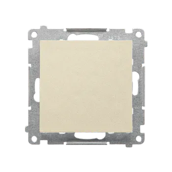 vypínač SIMON TW7.01/X/144 Přepínač křížový (přístroj s krytem), bez piktogramu, řazení 7, 10 A / 250 V~, be