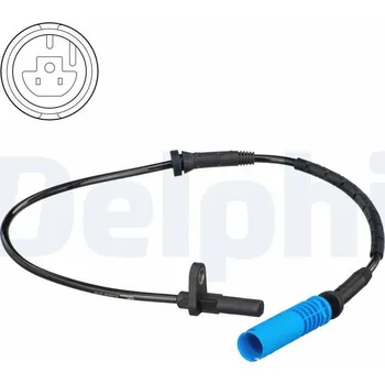 Přislušenství brzdového systému Snímač, počet otáček kol DELPHI SS20545