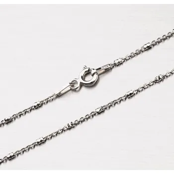 Řetízek Dámský řetízek stříbro 925 gravírovanými válečky CHRS-TUBE2BRT-030 délka 40 cm