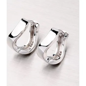 Náušnice Dámské náušnice stříbro 925 kroužky 16 mm OKP-457-OKS