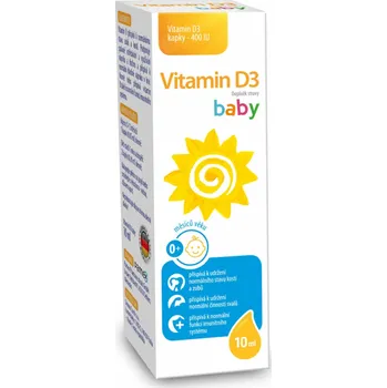 Pamex Pharmaceutical Vitamin D3 Baby 400 IU kapky 10 ml