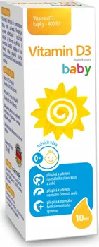 Pamex Pharmaceutical Vitamin D3 Baby 400 IU kapky 10 ml