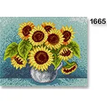Vyšívací předloha 70240/1665 slunečnice…