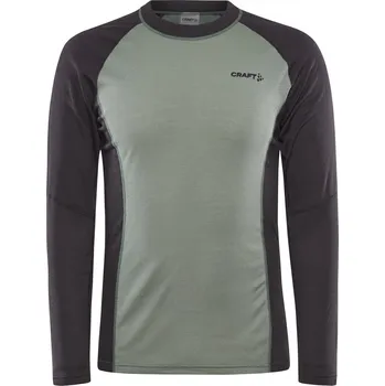 Pánské funkční triko CRAFT Core Warm Baselayer Ls šedé Velikost: M, kód: VY-24277_3_5