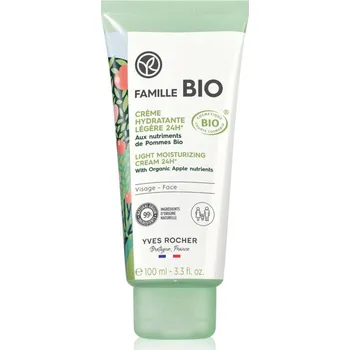 Pleťový krém Yves Rocher Familie BIO Organic Apple lehký hydratační krém 100 ml