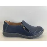 Dámská vycházková obuv se zipem, modré 223 Rozměr: 40