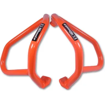 Rám pro motocykl Padací rámy RD Moto CF134O KTM 790 Adventure / R '19-20', 890 Adventure / R '21-22' - vrchní - oranžové