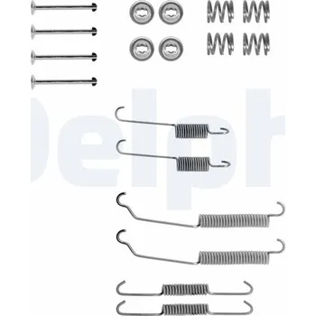 Brzdová čelist Sada příslušenství, brzdové čelisti DELPHI LY1102