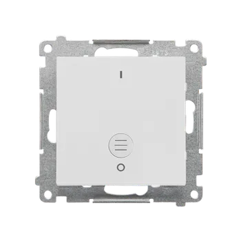 vypínač SIMON TW2L.01/114 Spínač dvoupólový s podsvětlením (přístroj s krytem), řazení 2So, 10 A / 250 V~, b