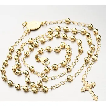 Náhrdelník Dámský náhrdelník stříbro 925 zlacený s Madonkou N1802957-1132-SLX délka 50 cm