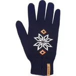 KAMA AND R01 Pletené Merino rukavice, tmavě modrá Velikost: M