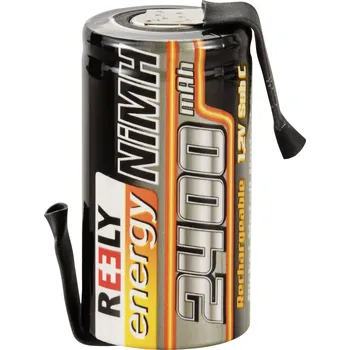 RC vybavení Reely slot pro akumulátor (modelářství) Ni-MH Sub-C 1.2 V 2400 mAh s pájecími hroty