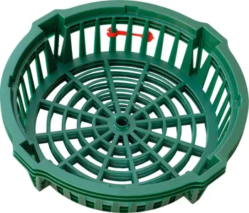 Plastia Košík na cibuloviny 30 cm zelený 3 ks