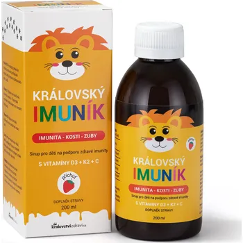 Kralovstvizdravi.cz Královský Imuník dětský sirup na podporu imunity 200 ml