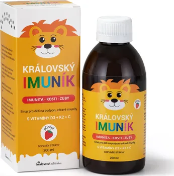 Kralovstvizdravi.cz Královský Imuník dětský sirup na podporu imunity 200 ml