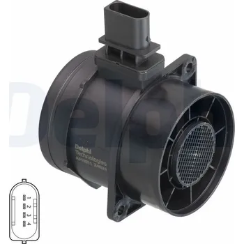 Čidlo automobilu Snímač množství protékajícího vzduchu DELPHI AF10511-12B1