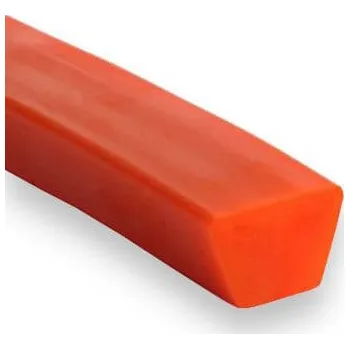 Polyuretanový klínový řemen PU80A 22 × 14 (22/C) - hladký (84 ShA, oranžový) - 30m balení