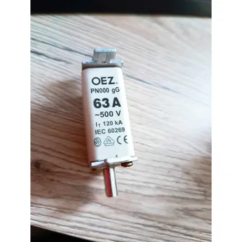 Fasádní barva OEZ Pojistka nožová PN000 gG 63A