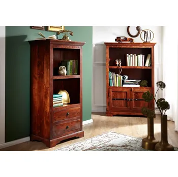 Komoda CAMBRIDGE Regál 140x68 cm, akácie