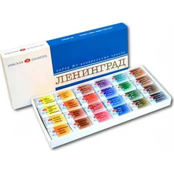 Vodová barva Nevskaya Palitra Leningrad 1941015 akvarelové barvy 24 barev