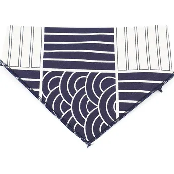 Obojek pro psa Vsepropejska Cali černo-bílý šátek pro psa Obvod krku: 30 - 57 cm