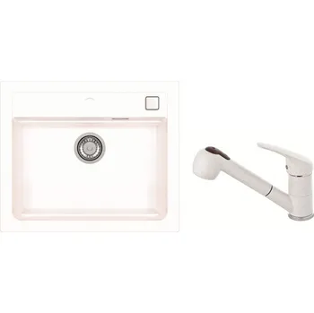 Granitový dřez SET ALVEUS ATROX 30/11 + BATERIE AM 20/ 11