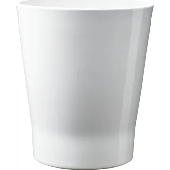 Keramický květináč na orchideje Merina Classic 15x13 cm bílý lesklý (137866 059 0275/0015/0050 bílý obal)