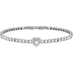 Morellato Romantický stříbrný náramek se srdíčkem Tesori SAVB11 + 2 měsíce na vrácení zboží