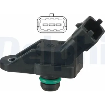 Čidlo automobilu Senzor tlaku sacího potrubí DELPHI PS10186