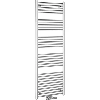 Radiátor Aqualine ALYA otopné těleso rovné 600x1785mm, středové připojení, chrom
