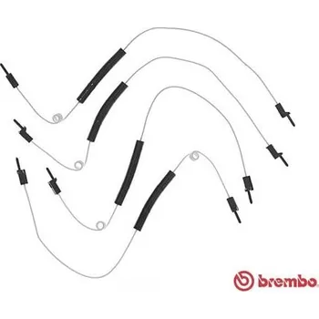 Brzdová destička Výstražný kontakt, opotřebení obložení BREMBO A 00 363