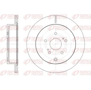 Brzdový kotouč Brzdový kotouč REMSA 61416.10