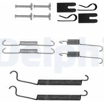 Brzdová čelist Sada příslušenství brzdových čelistí DELPHI LY1383