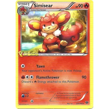 Karetní hra Simisear 023/146 -XY Typ karty: Non-Holo