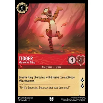 Sběratelská karetní hra Tigger 127/204 - The First Chapter Typ karty: Standard