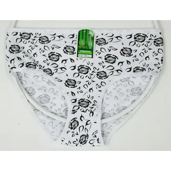 Kalhotky TIMANNI Bambusové kalhotky vzor 685 Velikost: XL - XXL, Barva: bílá