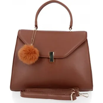 Kabelka Dámská kabelka kufřík Herisson hnědá 1952A542