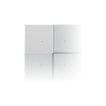 vypínač SIMON TKE40/143 Tlačítko k elektronickým přístrojům, 1/4 násobné, bez piktogramu bílá