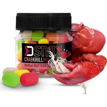 Boilies Nástraha MIX D SNAX WAFT 10x7mm/20g Krab-Krill