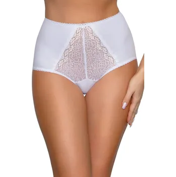 Oblečení a móda Dámské kalhotky 185 white - BABELL Bílá M