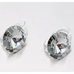 Dámské náušnice stříbro 925 krystaly 14 mm N335ČN-JK