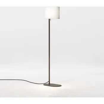 Stojací lampa Astro Asymetrická podlahová lampa Venn Floor Stínítko: Bílé, Noha: Bronzová 1433025 / 5043006