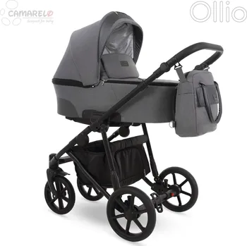 Kočárek Dětský kočárek Camarelo Ollio, Ollio-1 Tmavá šedá