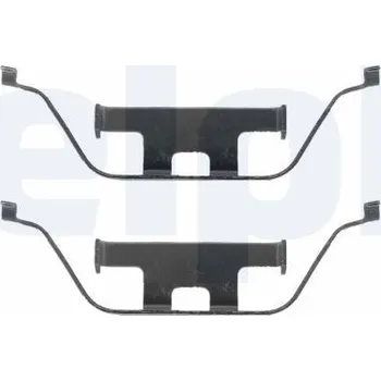 Přislušenství brzdového systému Sada příslušenství, obložení kotoučové brzdy DELPHI LX0295