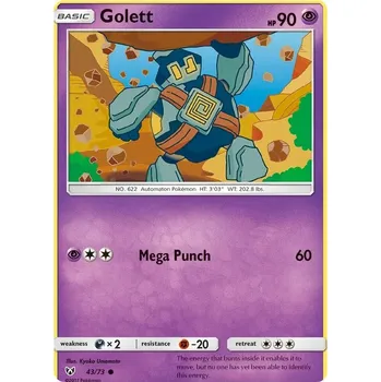 Sběratelská karetní hra Golet 043/073 - Shining Legends Typ karty: Non-Holo