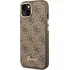 Pouzdro na mobilní telefon Guess Vintage Gold Logo pro Apple iPhone 14 hnědé