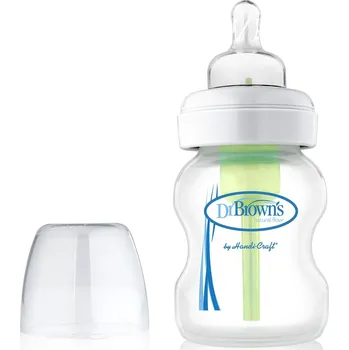 Dr. Brown´s Kojenecká láhev širokohrdlá OPTIONS 150 ml transparentní