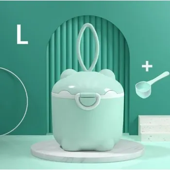 Úložný box Skladovací box na kojenecké sušené mléko Barva: zelená