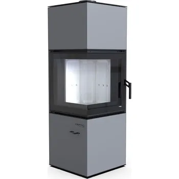 Krbová kamna DEFRO HOME Defro Home Quadroom šedá